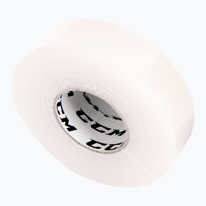Nastro da hockey per parastinchi CCM Tape Shin bianco