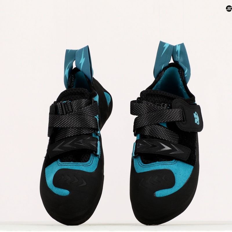 Scarpe da arrampicata da donna Evolv Kira teal 6