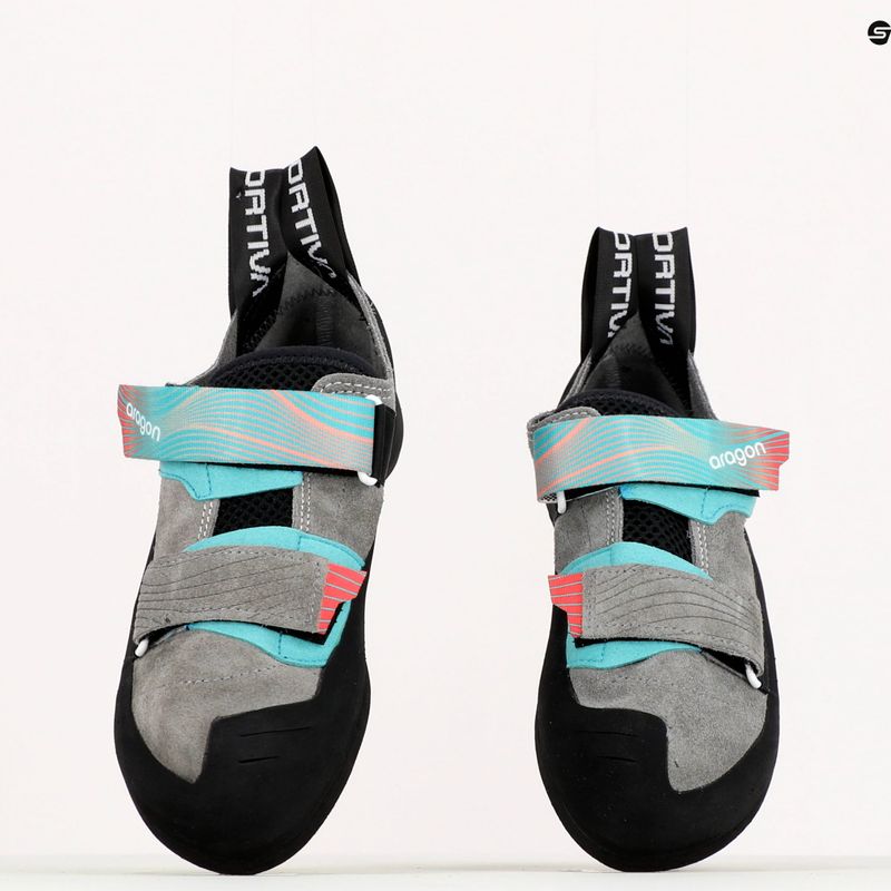 Scarpe da arrampicata La Sportiva da donna Aragon clay hibiscus 10
