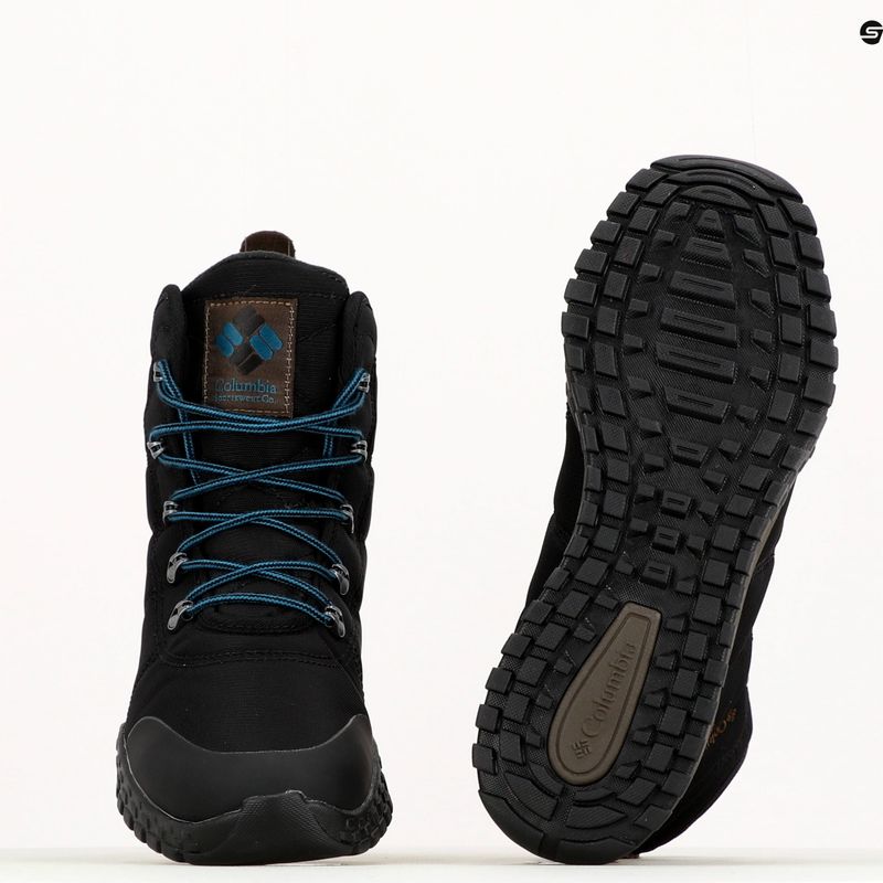 Columbia Fairbanks Oh nero/cordovan, stivali da trekking da uomo 12