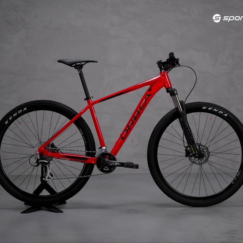 Orbea MX 50 29 rosso/nero mountain bike 15