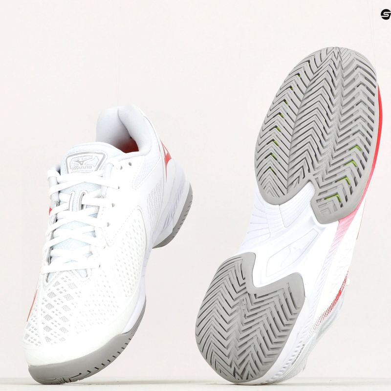 Scarpe da tennis da donna Mizuno Wave Exceed Tour 4 CC bianco 61GA207164 10