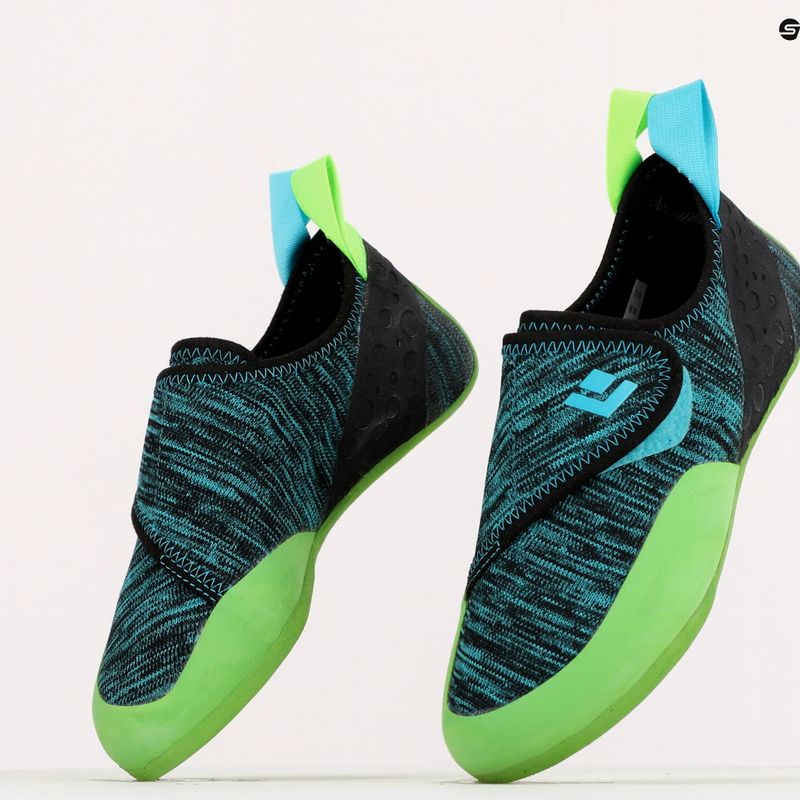 Black Diamond Momentum scarpe da arrampicata per bambini Climbing envy verde 9