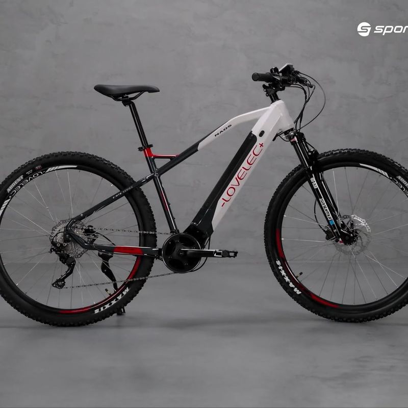 Bicicletta elettrica LOVELEC Naos 36V 15Ah 540Wh bianco/nero 17