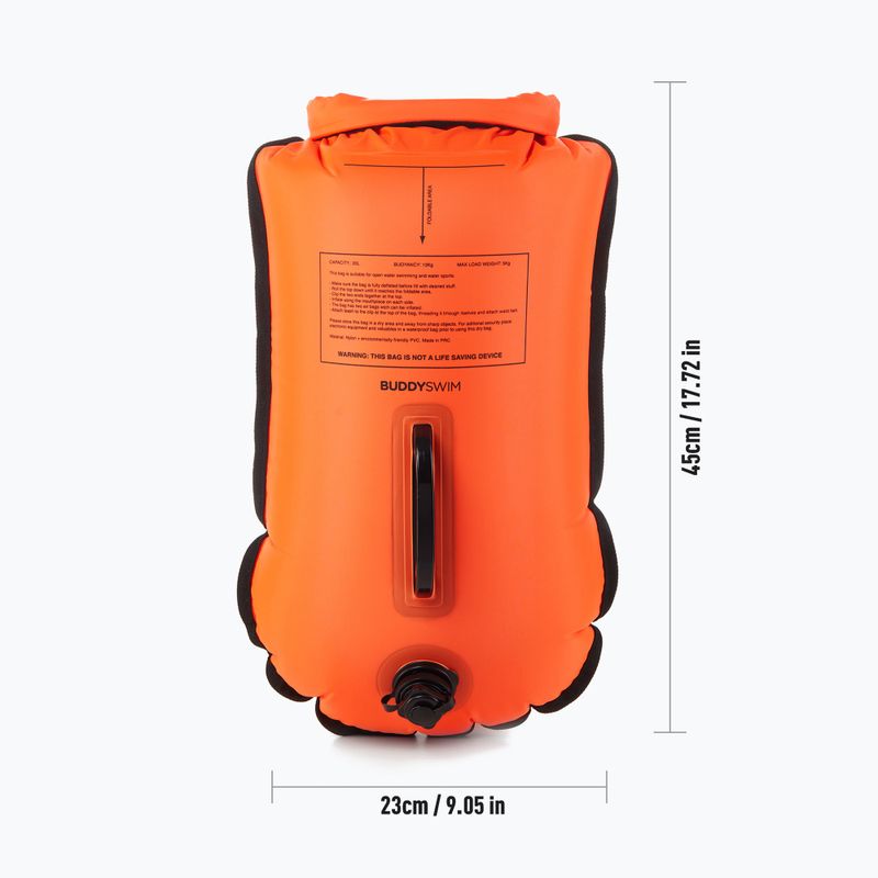 BuddySwim LLS Dry Bag boa di assicurazione 20 l arancione 3