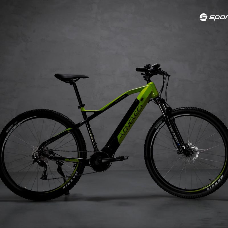 Bicicletta elettrica LOVELEC Sargo 36V 15Ah 540Wh verde/nera 17