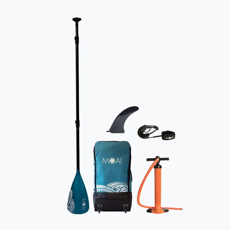 SUP MOAI Tavola multipersona 12'4" blu 10