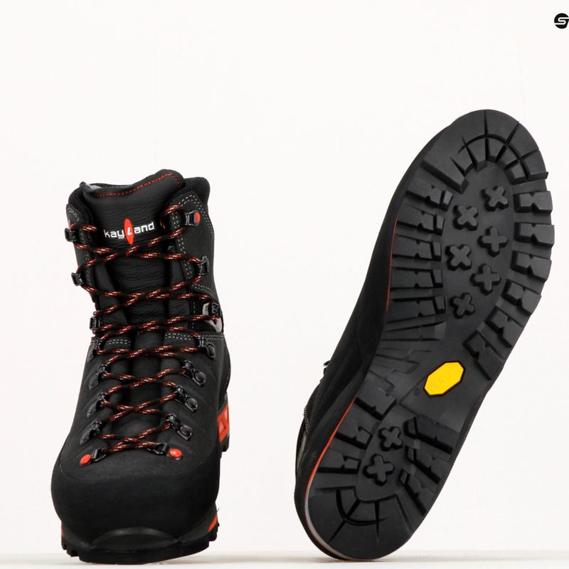 Scarponi da montagna Kayland Super Rock GTX da uomo, nero 10