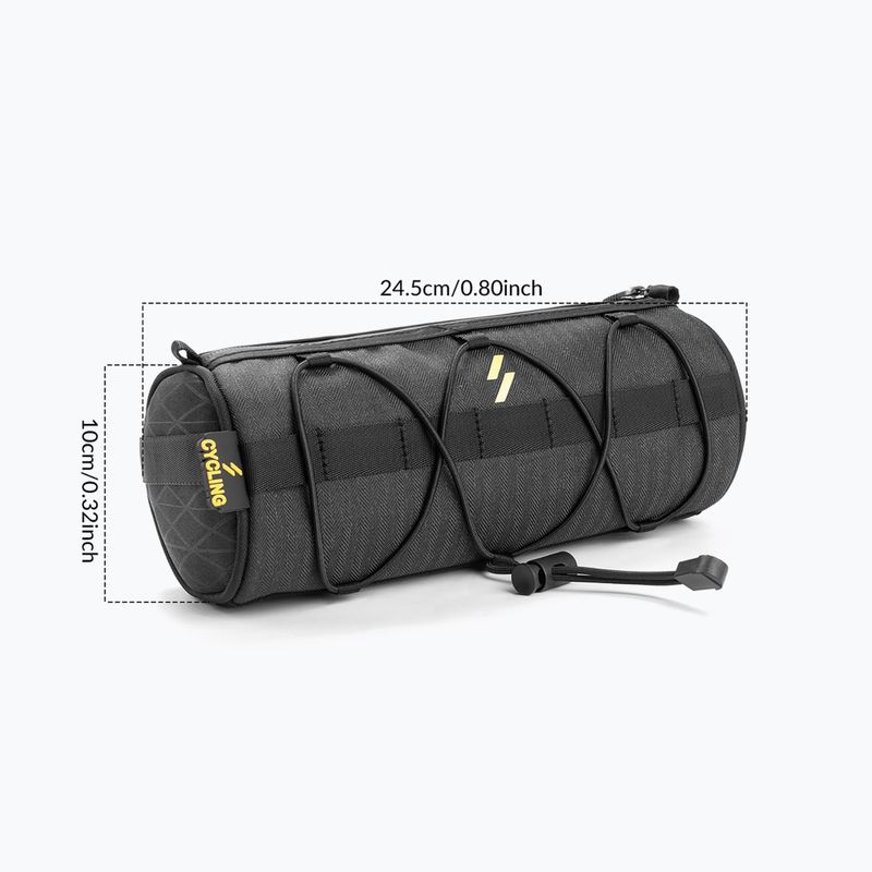 Borsa da manubrio per bicicletta Rockbros 30110010001 Bike Front Bag black 3