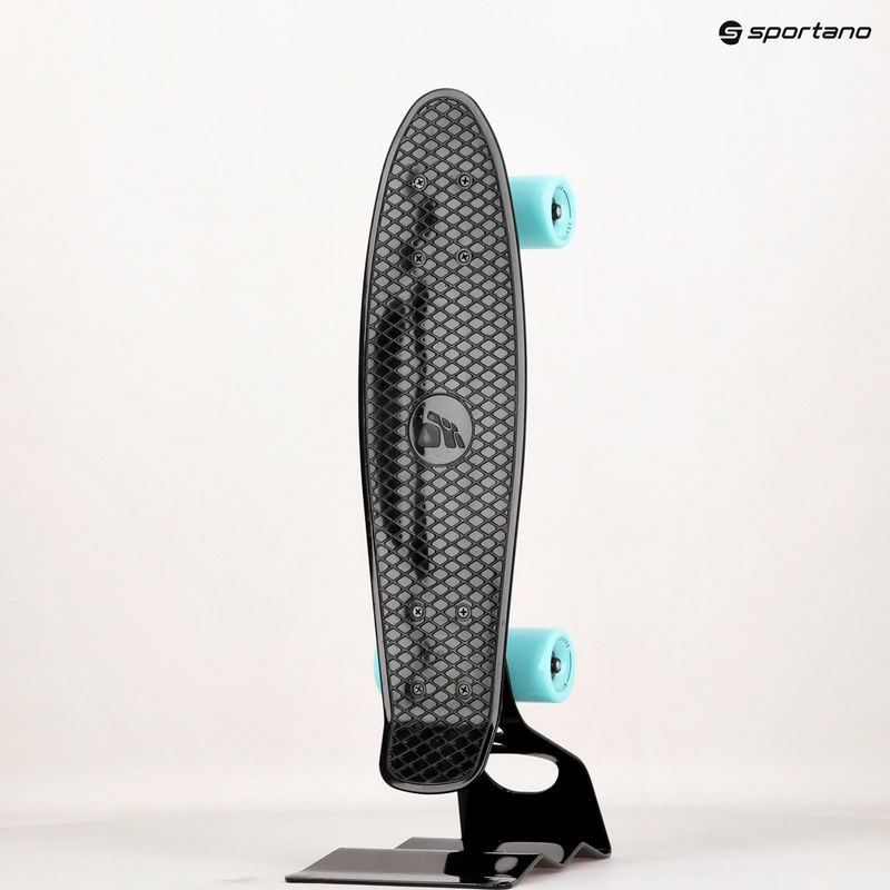 Meteor 23665 flip skateboard nero/menta/argento 10