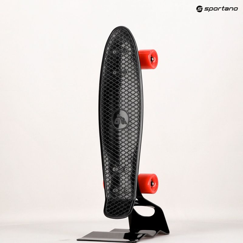 Meteor flip skateboard 23687 nero/nero/argento 7