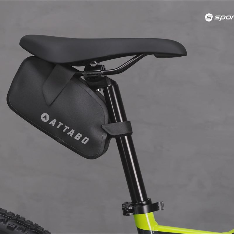 Borsa per il sellino della bicicletta ATTABO ASB-210 1,2 l nero 17