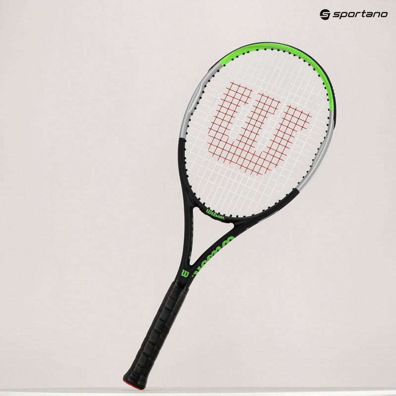 Racchetta da tennis Wilson Blade Feel 100 nero WR054510U 16