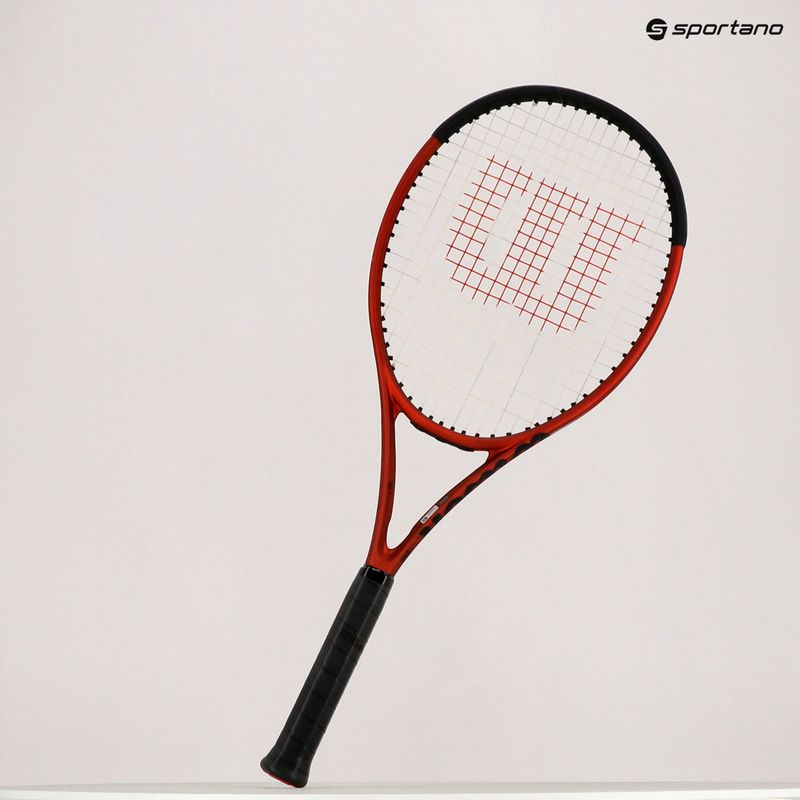 Racchetta da tennis Wilson Clash 100Ul V2.0 vernice elastica annualizzata 8