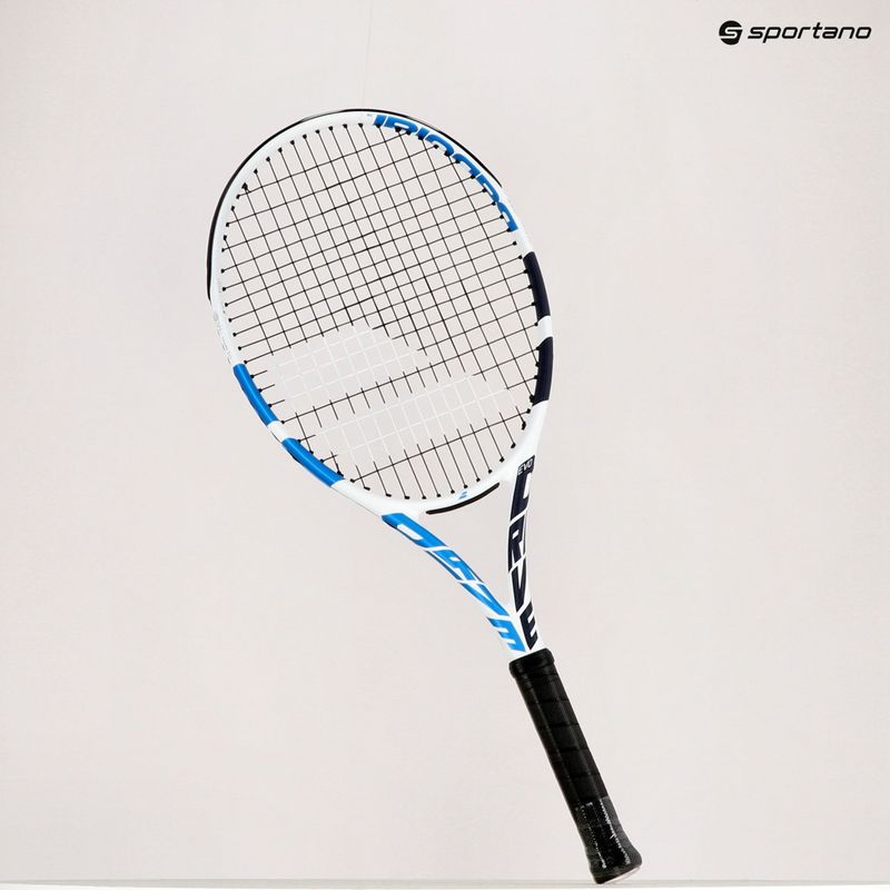 Racchetta da tennis da donna Babolat Evo Drive bianco/blu 11