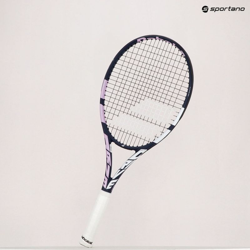 Racchetta da tennis per bambini Babolat Pure Drive 26 Girl blu/rosa/bianco 8