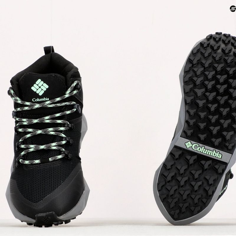 Stivali da trekking da donna Columbia Facet 60 Da nero/menta vivo 10