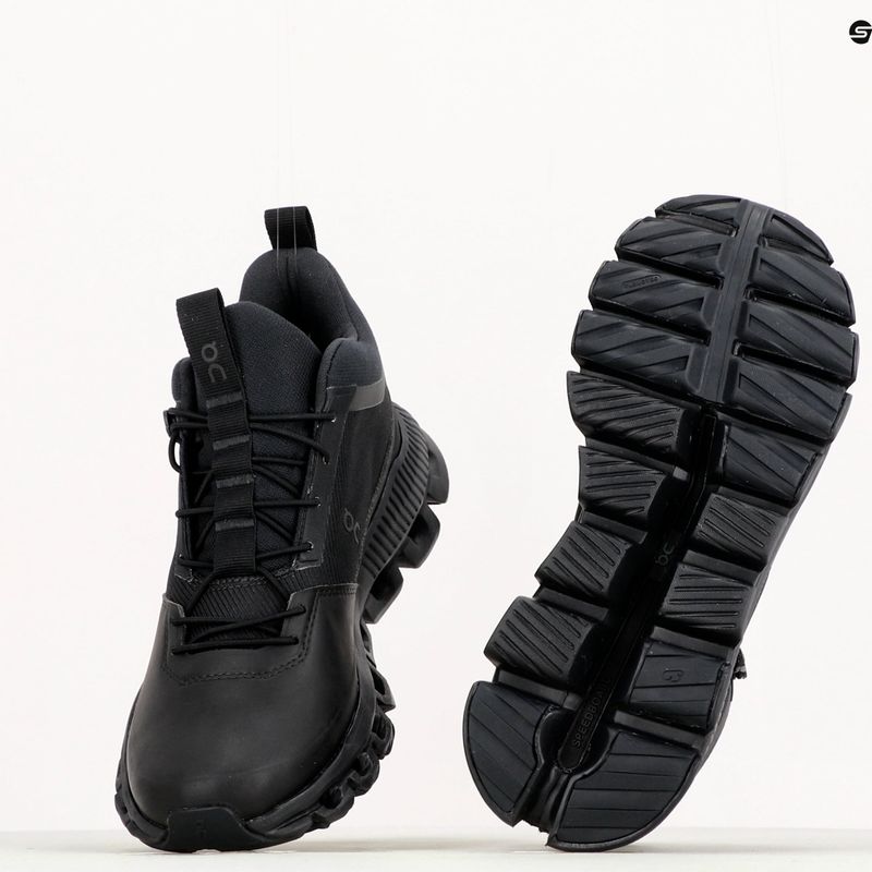 Scarpe da corsa da donna On Running Cloud Hi Waterproof nero 13