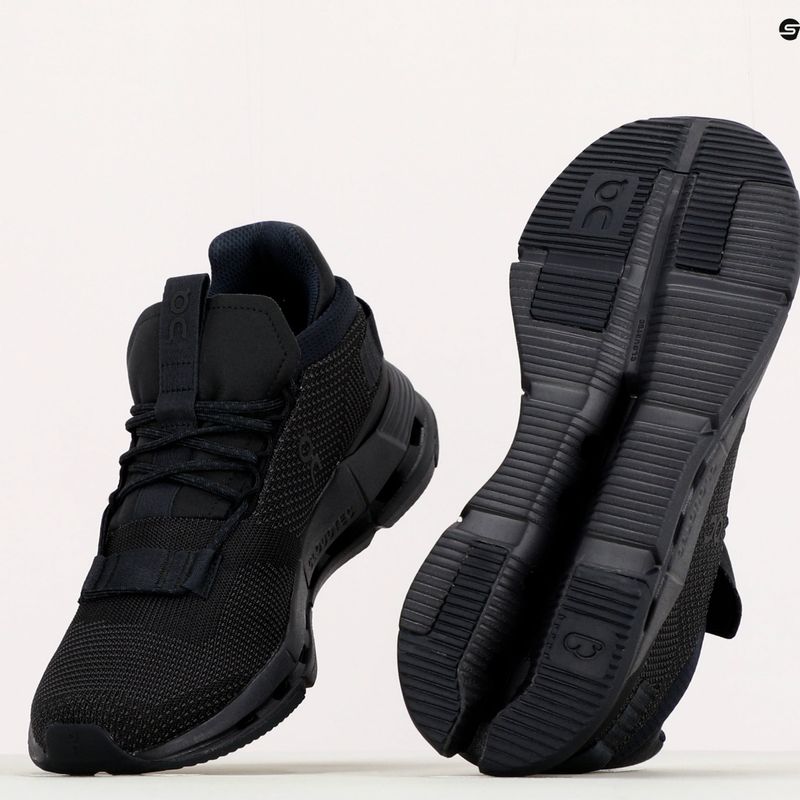 Scarpe da corsa On Running Cloudnova donna nero/eclipse 12