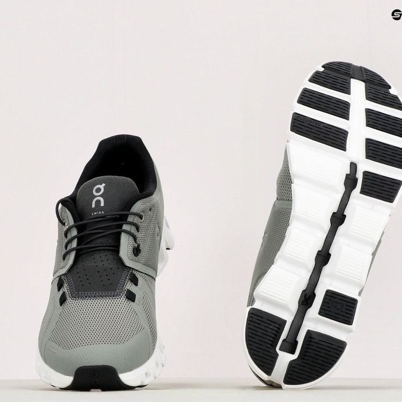 Scarpe da corsa On Running Cloud 5 kelp/shadow per uomo 18