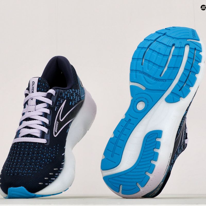 Brooks Glycerin 20 Slim Fit scarpe da corsa donna peacoat/ocean/pastel lilac 13