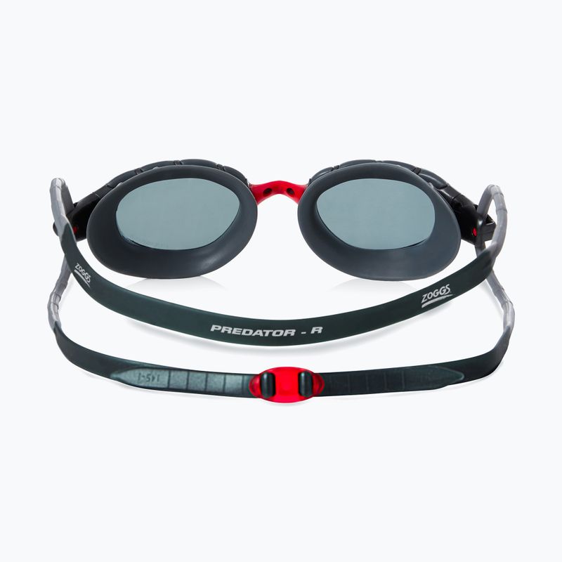 Occhiali da nuoto Zoggs Predator Polarized grigio/grigio/fumo polarizzato 2