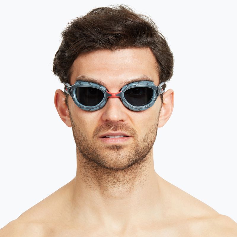 Occhiali da nuoto Zoggs Predator Polarized grigio/grigio/fumo polarizzato 5