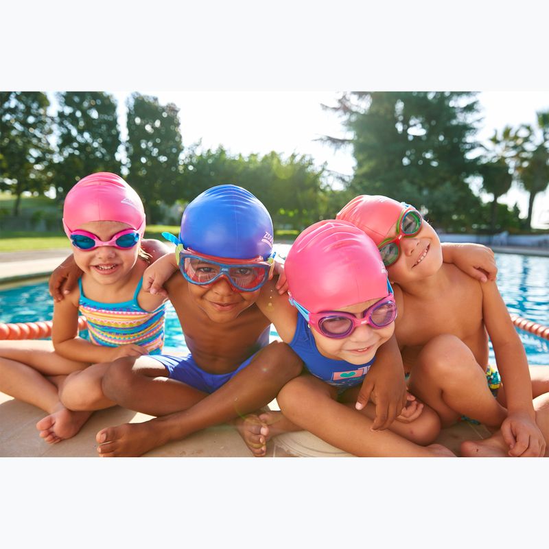 Occhialini da nuoto Zoggs Little Sonic Air per bambini blu/arancione/verde/azzurro 3