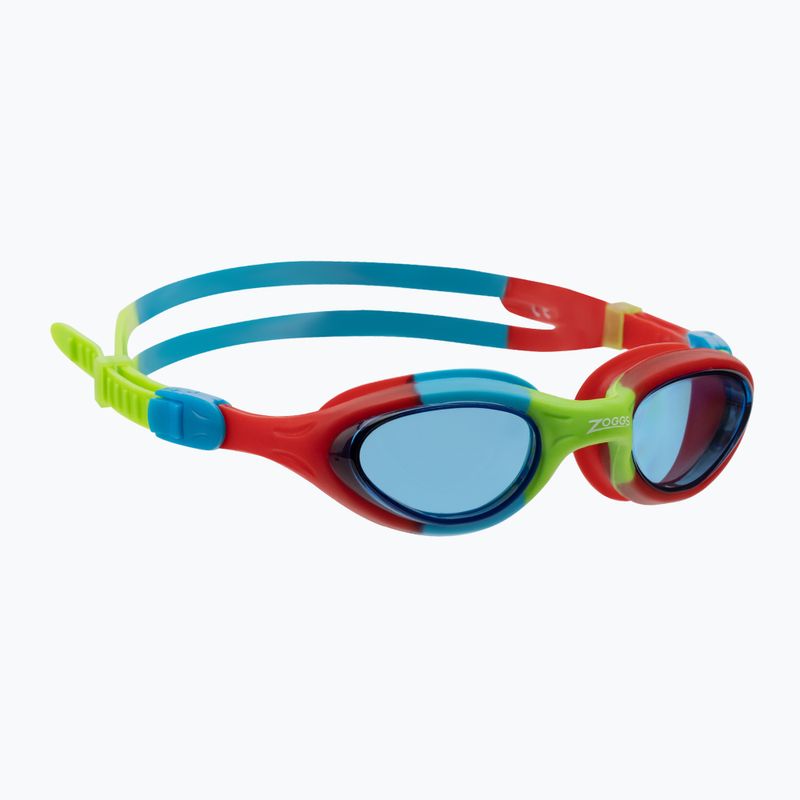 Occhialini da nuoto per bambini Zoggs Super Seal rosso/blu/verde/azzurro