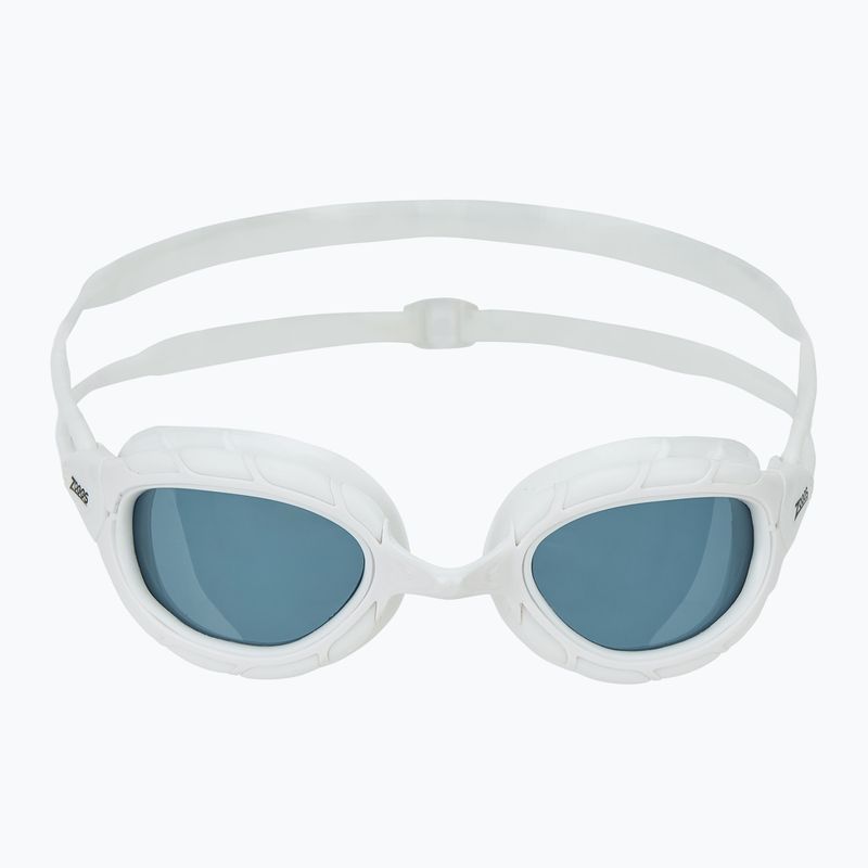 Occhialini da nuoto Zoggs Predator bianco/bianco/ fumè 2