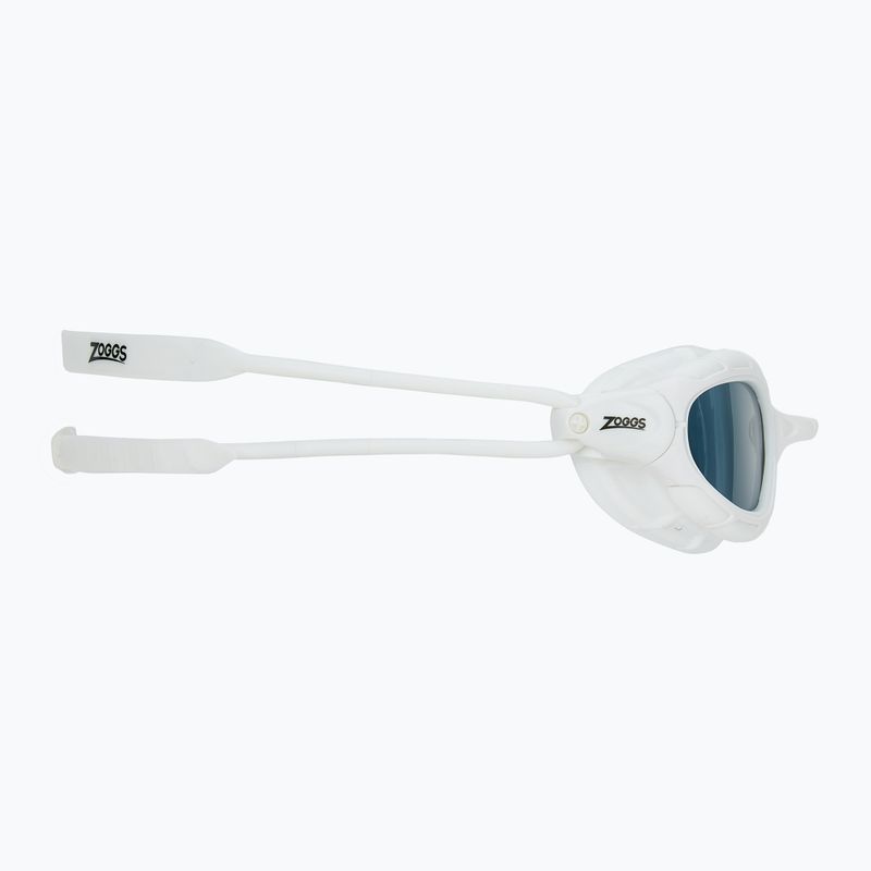 Occhialini da nuoto Zoggs Predator bianco/bianco/ fumè 3