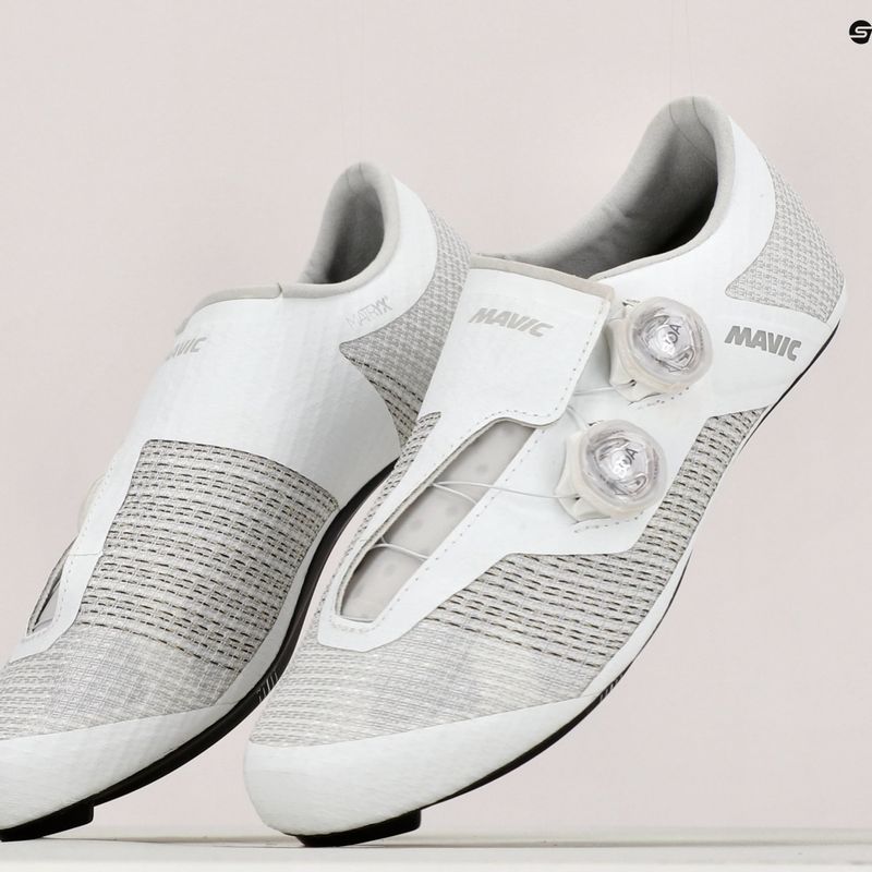 Scarpe da strada Mavic Tretry Cosmic Ultimate III grigio ghiacciaio/bianco/nero per uomo 9