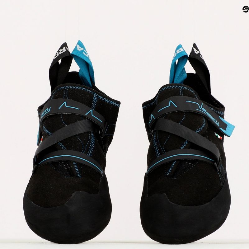 Scarpe da arrampicata da uomo SCARPA Velocity nero/ottanio 10