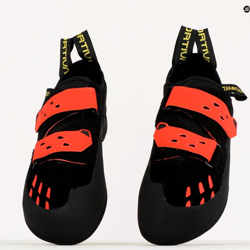 Scarpa da arrampicata La Sportiva da uomo Tarantula nero papavero 9
