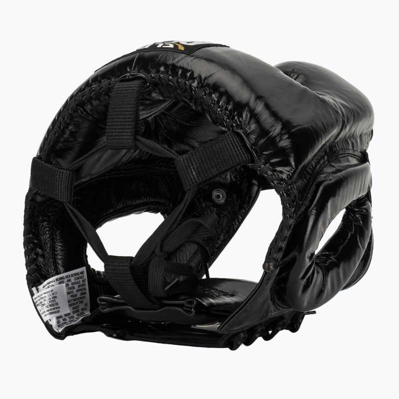 Cleto Reyes Protezioni guancia Casco da boxe in pelle nero 6
