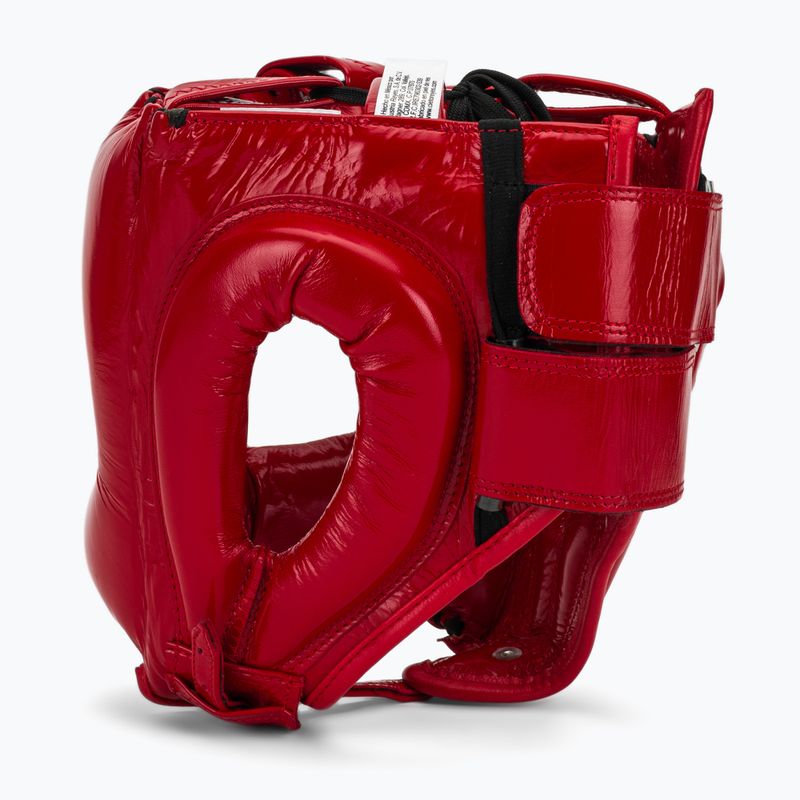Casco da pugilato Cleto Reyes con faccia a punta in nylon rosso 3