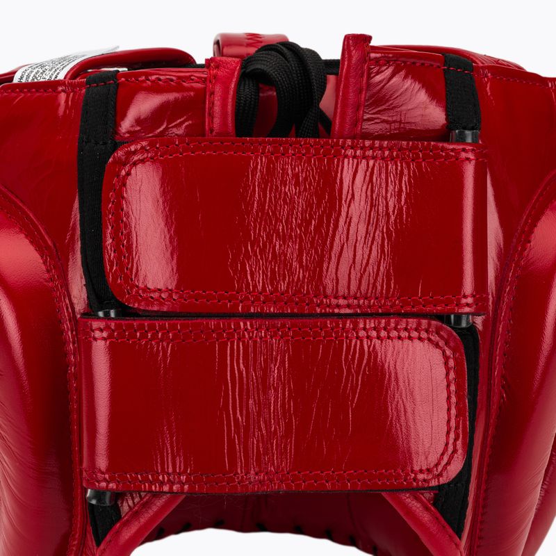 Casco da pugilato Cleto Reyes con faccia a punta in nylon rosso 5