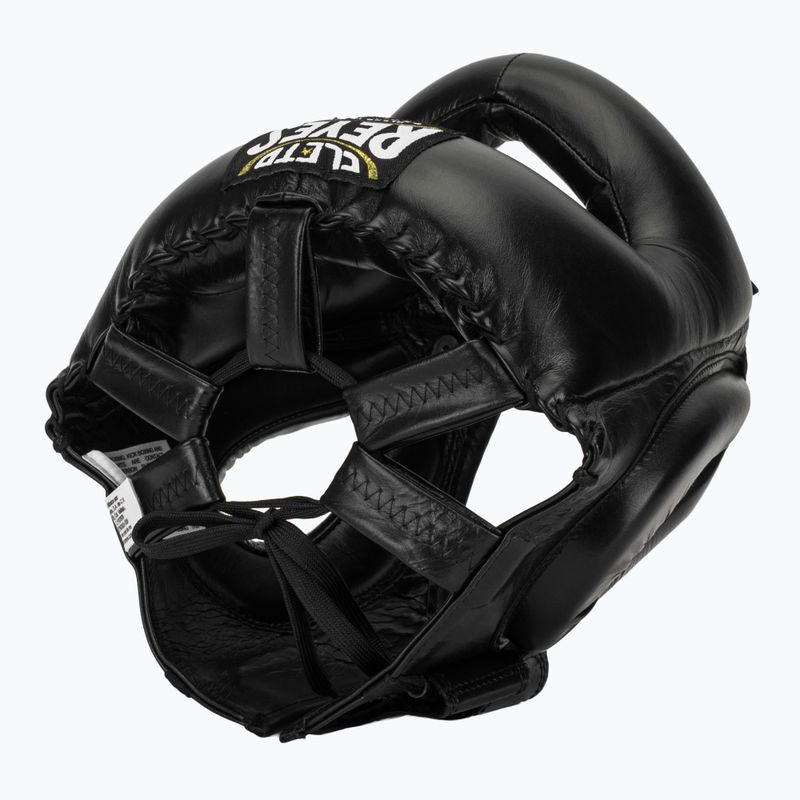 Casco da pugilato Cleto Reyes con visiera a punta in nylon nero 6