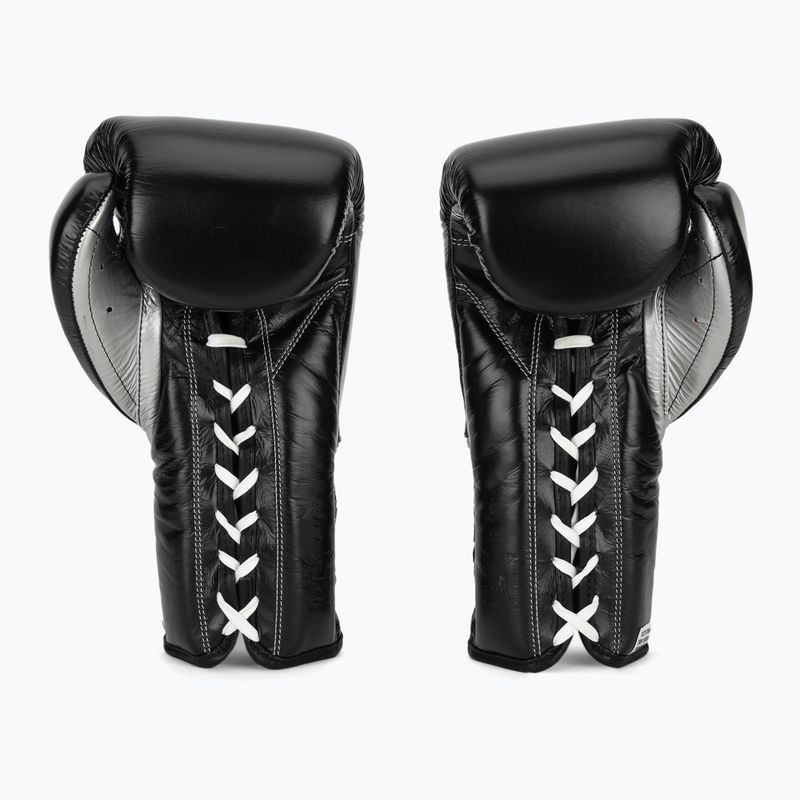 Guantoni da boxe Cleto Reyes Traning Thumb black/silver 3