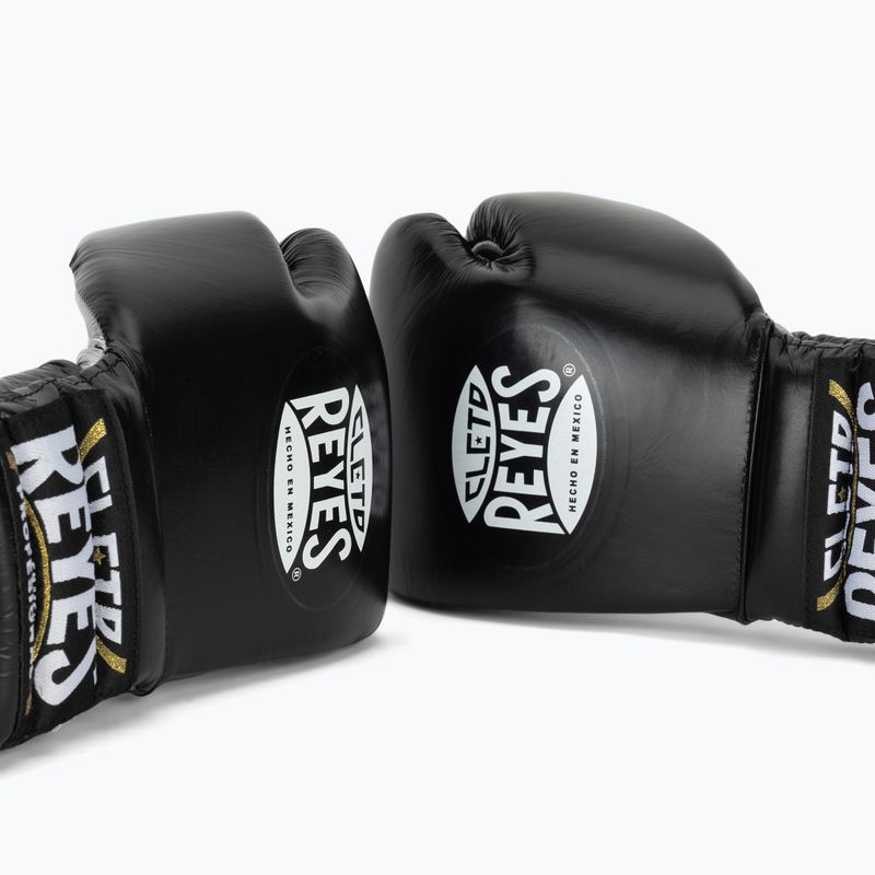 Guantoni da boxe Cleto Reyes Traning Thumb black/silver 7