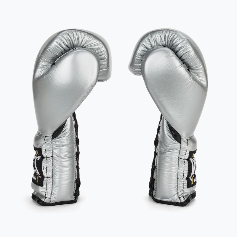 Cleto Reyes guantoni da boxe da allenamento argento 4