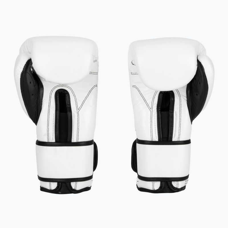 Cleto Reyes Guanti da boxe in velcro bianco/nero 2