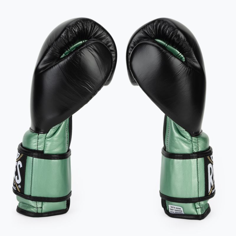 Guantoni da boxe Cleto Reyes Boxing Gloves With Hook green metallic / black 4