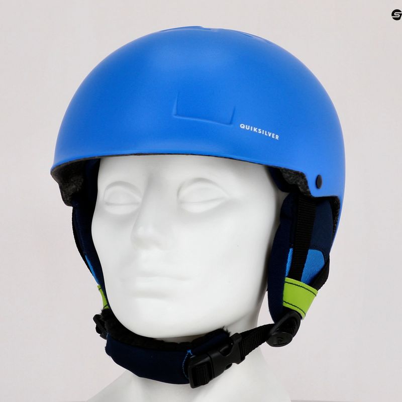 Casco da snowboard Quiksilver Empire per bambini blu scuro 9