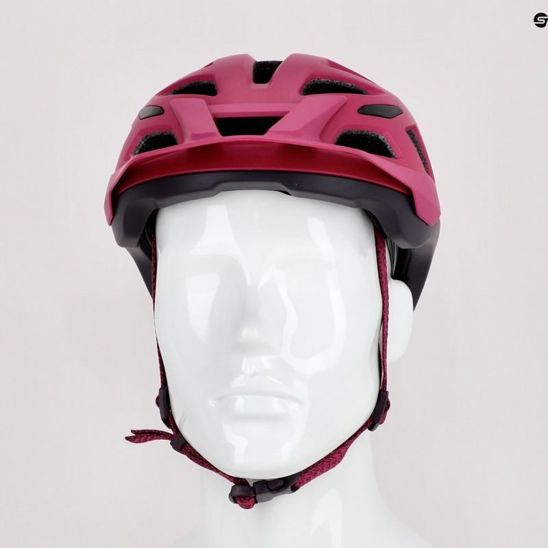 Casco bici donna Giro Radix W rosa opaco street 10