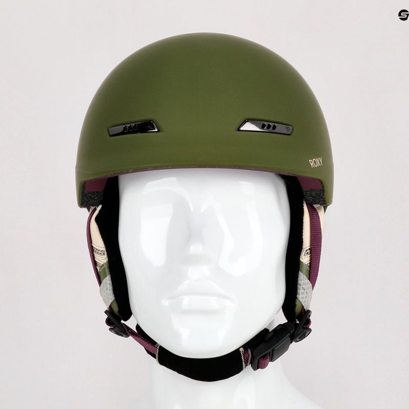 Casco da snowboard da donna ROXY Angie burnt olive 9