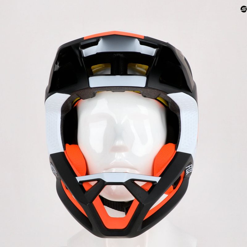 Fox Racing Proframe Blocked casco da bici nero 14