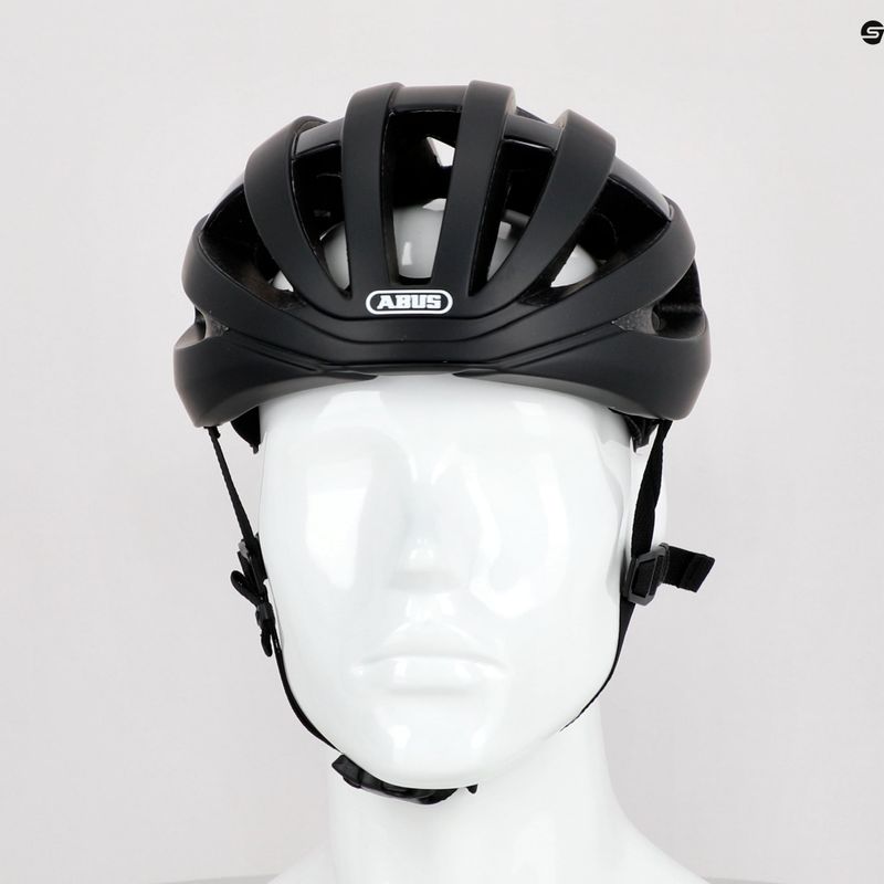 ABUS casco da bici Viantor velluto nero 9