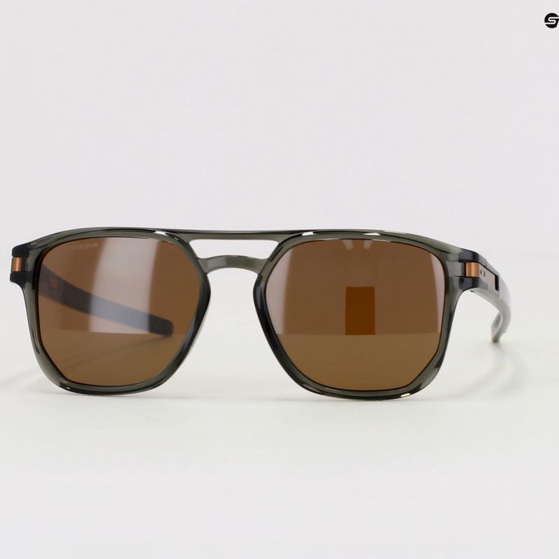 Occhiali da sole Oakley Latch Beta olive ink/prizm tungsten 14