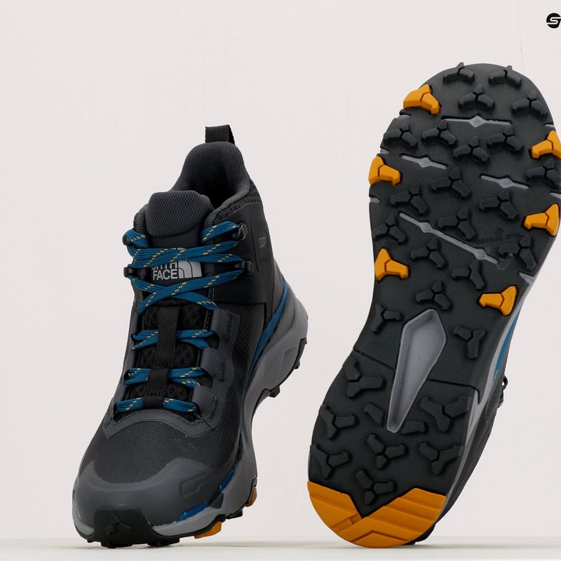 Scarponi da trekking da uomo The North Face Vectiv Exploris Mid Futurelight grigio zinco/grigio asfalto 15